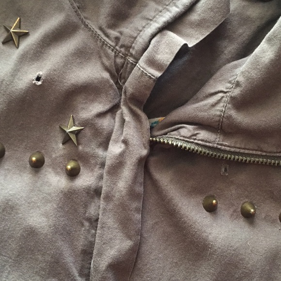 Long sleeve zip up Statement Jacket sz.S - Picture 6 of 7